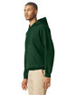 Gildan Adult Softstyle Fleece Pullover Hooded Sweatshirt forest green ModelSide