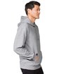 Gildan Adult Softstyle Fleece Pullover Hooded Sweatshirt rs sport grey ModelSide