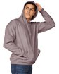 Gildan Adult Softstyle Fleece Pullover Hooded Sweatshirt paragon ModelSide