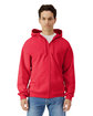 Gildan Unisex Softstyle Fleece Full Zip Hooded Sweatshirt  