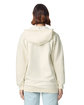 Gildan Unisex Softstyle Fleece Hooded Sweatshirt off white ModelBack