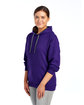 Fruit of the Loom Adult SofSpun Hooded Sweatshirt purple ModelQrt