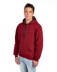 Fruit of the Loom Adult SofSpun Hooded Sweatshirt cardinal ModelQrt