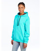 Fruit of the Loom Adult SofSpun Hooded Sweatshirt scuba blue ModelQrt