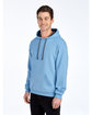 Fruit of the Loom Adult SofSpun Hooded Sweatshirt carolina heather ModelQrt