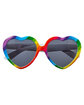 Prime Line b.free Pride Rainbow Heart Sunglasses  