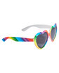 Prime Line b.free Pride Rainbow Heart Sunglasses rainbow ModelSide