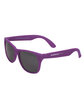 Prime Line Single-Tone Matte Sunglasses purple DecoFront