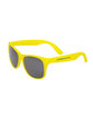 Prime Line Single-Tone Matte Sunglasses yellow DecoFront