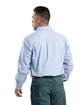 Berne Men's Foreman Flex180 Button-Down Woven Shirt marled blu heron ModelBack