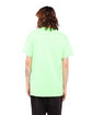 Shaka Wear Adult Active Short-Sleeve Crewneck T-Shirt lime ModelBack