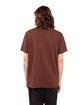 Shaka Wear Adult Active Short-Sleeve Crewneck T-Shirt brown ModelBack