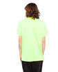 Shaka Wear Adult Active Short-Sleeve Crewneck T-Shirt safety green ModelBack