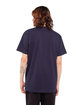 Shaka Wear Adult Active Short-Sleeve Crewneck T-Shirt navy ModelBack