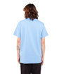 Shaka Wear Adult Active Short-Sleeve Crewneck T-Shirt sky blue ModelBack