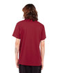 Shaka Wear Adult Active Short-Sleeve Crewneck T-Shirt cardinal ModelBack