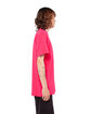 Shaka Wear Adult Active Short-Sleeve Crewneck T-Shirt hot pink ModelSide
