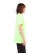 Shaka Wear Adult Active Short-Sleeve Crewneck T-Shirt lime ModelSide