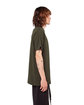 Shaka Wear Adult Active Short-Sleeve Crewneck T-Shirt hunter green ModelSide