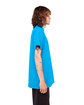 Shaka Wear Adult Active Short-Sleeve Crewneck T-Shirt turquoise ModelSide