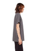 Shaka Wear Adult Active Short-Sleeve Crewneck T-Shirt dark grey ModelSide