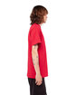 Shaka Wear Adult Active Short-Sleeve Crewneck T-Shirt red ModelSide
