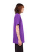 Shaka Wear Adult Active Short-Sleeve Crewneck T-Shirt purple ModelSide