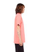 Shaka Wear Adult Active Short-Sleeve Crewneck T-Shirt coral ModelSide