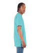 Shaka Wear Adult Active Short-Sleeve Crewneck T-Shirt tiffany blue ModelSide