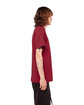 Shaka Wear Adult Active Short-Sleeve Crewneck T-Shirt cardinal ModelSide
