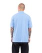 Shaka Wear Men's Polo sky blue ModelBack