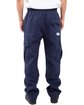 Shaka Wear Men's Fleece Cargo Pants navy ModelBack