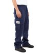 Shaka Wear Men's Fleece Cargo Pants navy ModelQrt