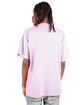 Shaka Wear Garment-Dyed Crewneck T-Shirt pastel purple ModelBack
