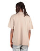 Shaka Wear Garment-Dyed Crewneck T-Shirt oatmeal ModelBack