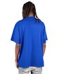 Shaka Wear Garment-Dyed Crewneck T-Shirt royal ModelBack