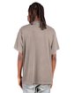 Shaka Wear Garment-Dyed Crewneck T-Shirt cement ModelBack