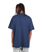 Shaka Wear Garment-Dyed Crewneck T-Shirt midnight navy ModelBack