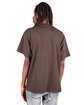 Shaka Wear Garment-Dyed Crewneck T-Shirt mocha ModelBack