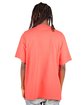 Shaka Wear Garment-Dyed Crewneck T-Shirt peach ModelBack