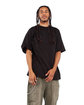 Shaka Wear Garment-Dyed Crewneck T-Shirt black ModelQrt