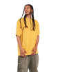 Shaka Wear Garment-Dyed Crewneck T-Shirt mustard ModelQrt