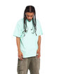 Shaka Wear Garment-Dyed Crewneck T-Shirt powder blue ModelQrt