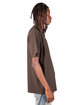 Shaka Wear Garment-Dyed Crewneck T-Shirt mocha ModelSide