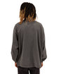 Shaka Wear Men's Garment Dyed Long Sleeve T-Shirt shadow ModelBack