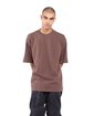 Shaka Wear Men's Garment Dyed Designer T-Shirt mocha ModelQrt