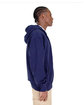 Shaka Wear Men's Garment Dye Double-Zip Hooded Sweatshirt navy ModelSide