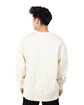 Shaka Wear Men's Los Angeles Garment Dyed Crewneck cream ModelBack