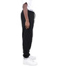 Shaka Wear Men's Los Angeles Garment Dyed Sweatpant black ModelSide