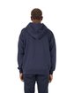 Shaka Wear Adult Heavyweight Fleece Hoodie navy ModelBack